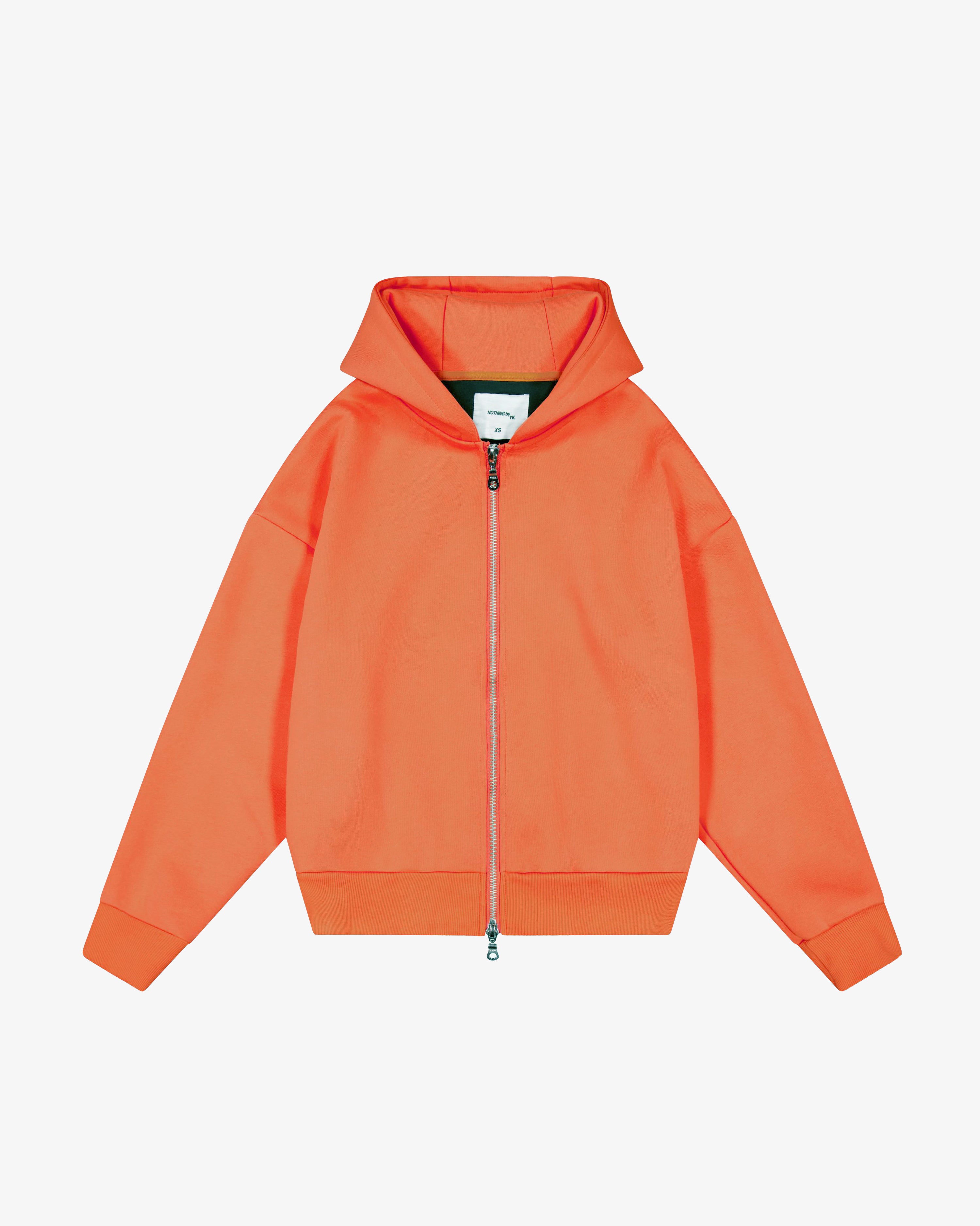 Nothing Zip Up Hoodie 2.0 | Persimmon