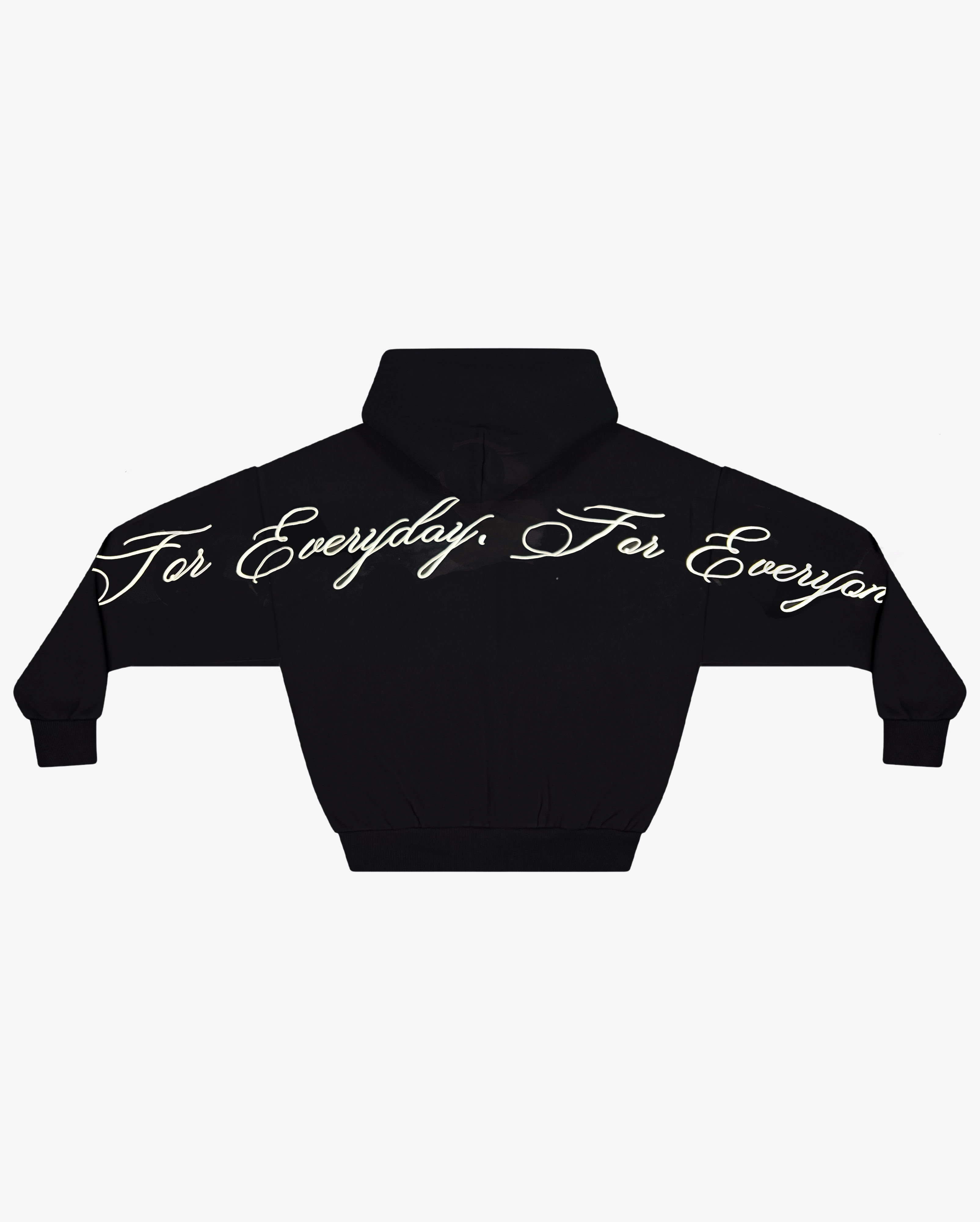 Script Hoodie | Black