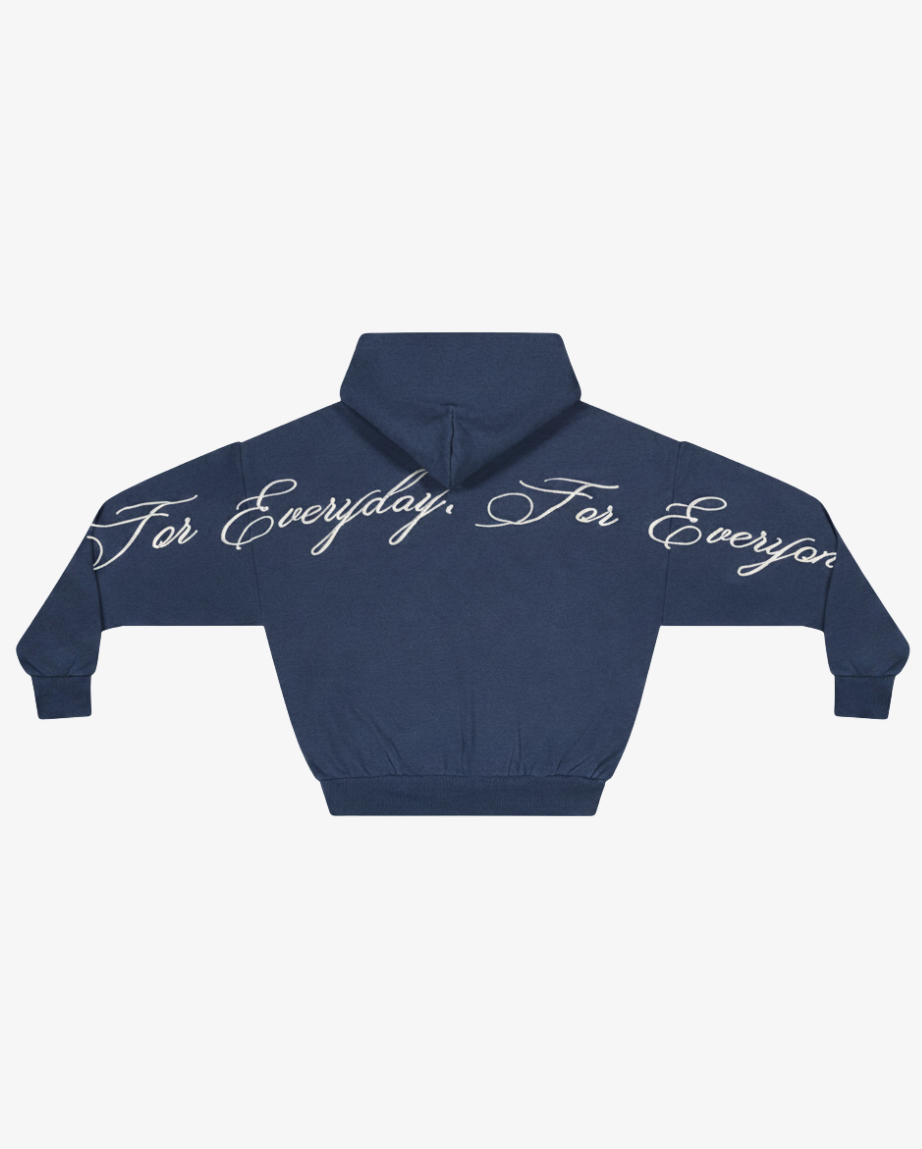 Script Hoodie | Marine