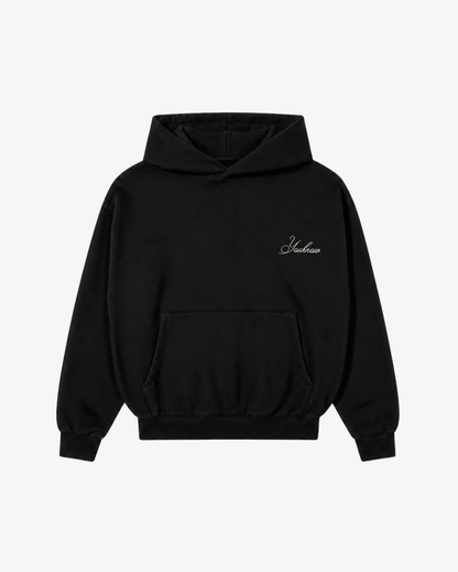 Script Hoodie | Black
