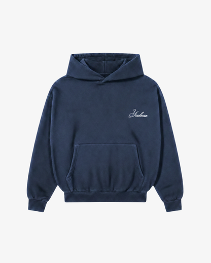 Script Hoodie | Marine