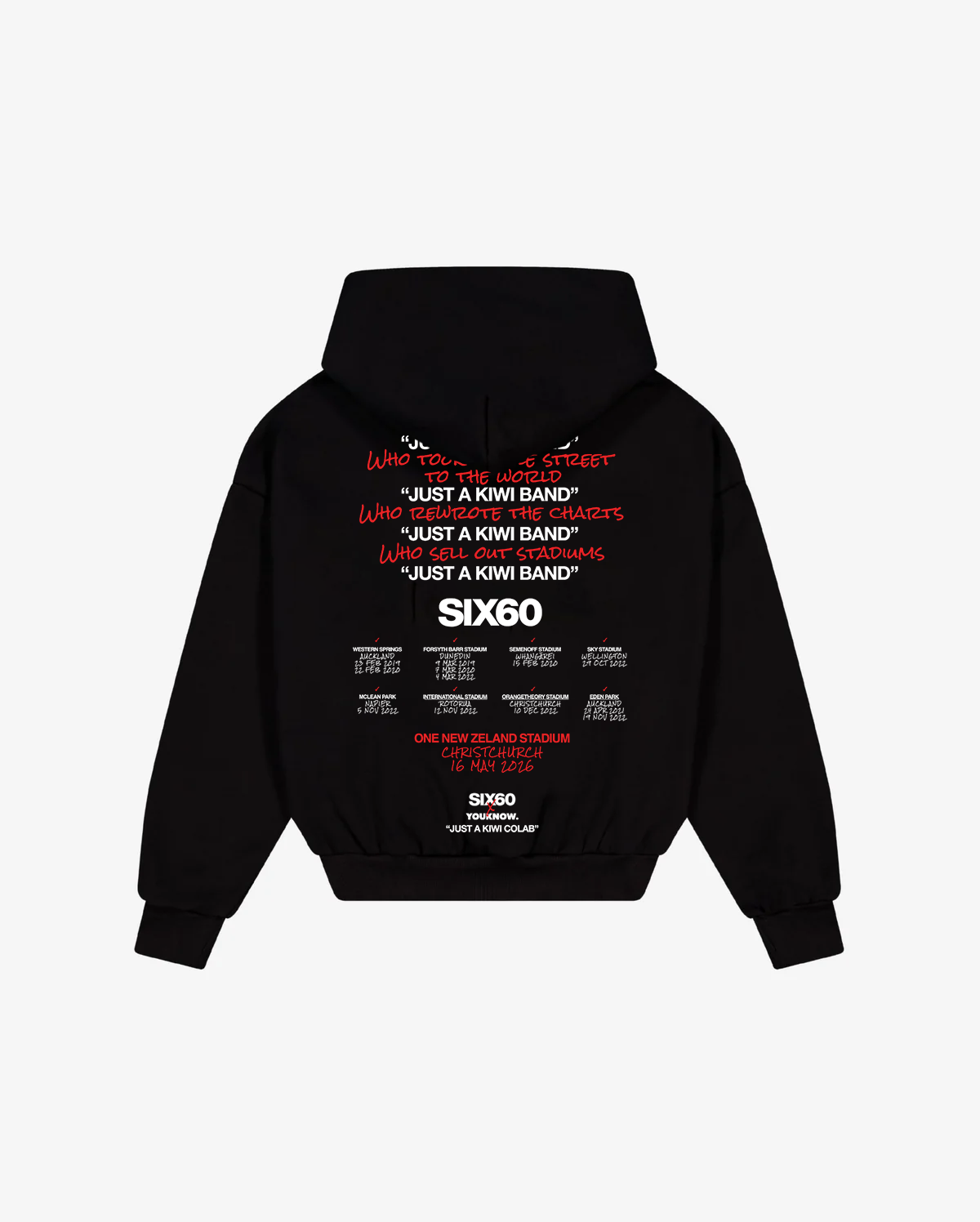 Six60 Hoodie | Black-2