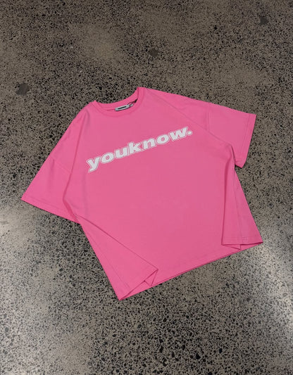 Puff Box Tee | Pink