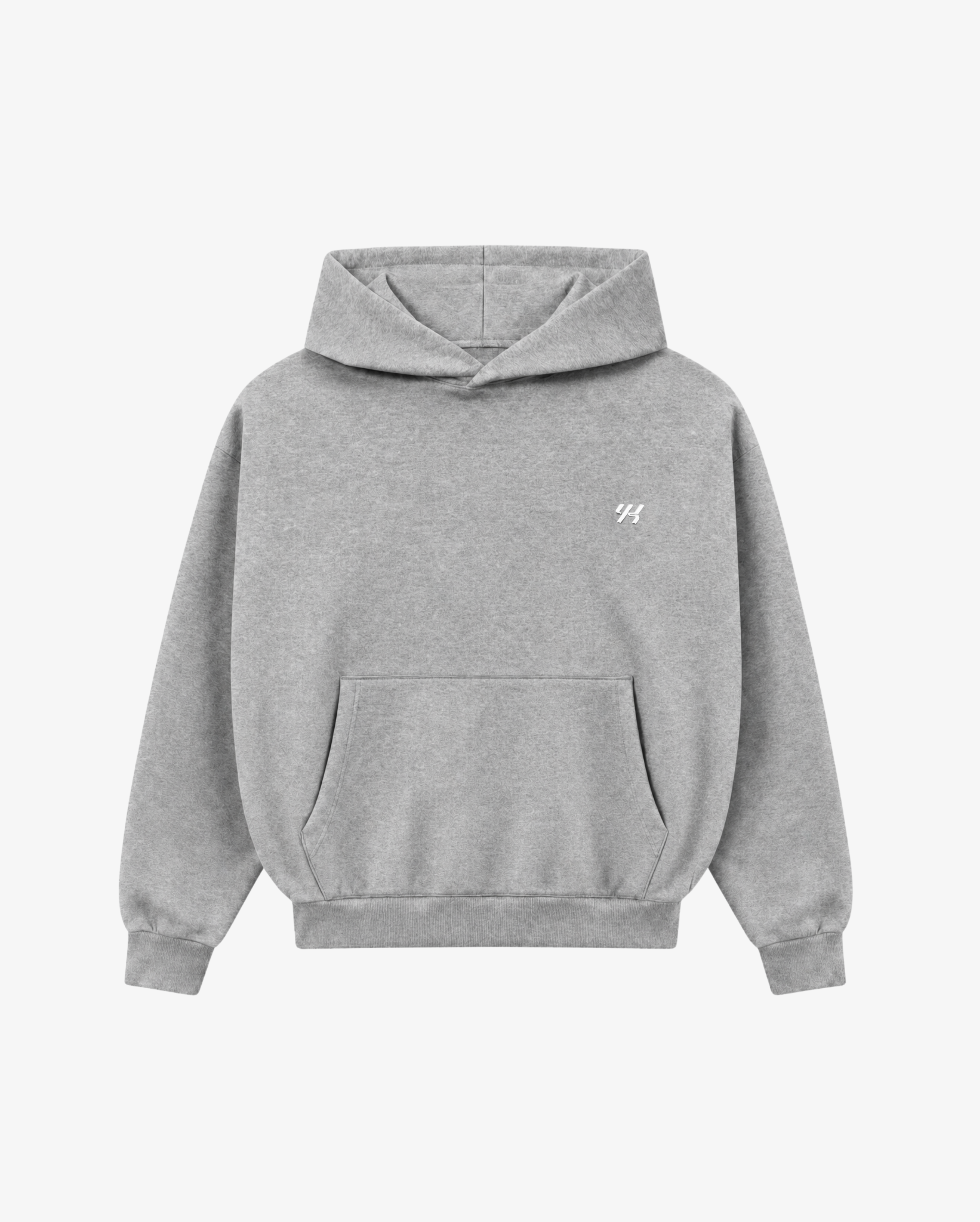 YK Move Reset Hoodie | Grey Marle