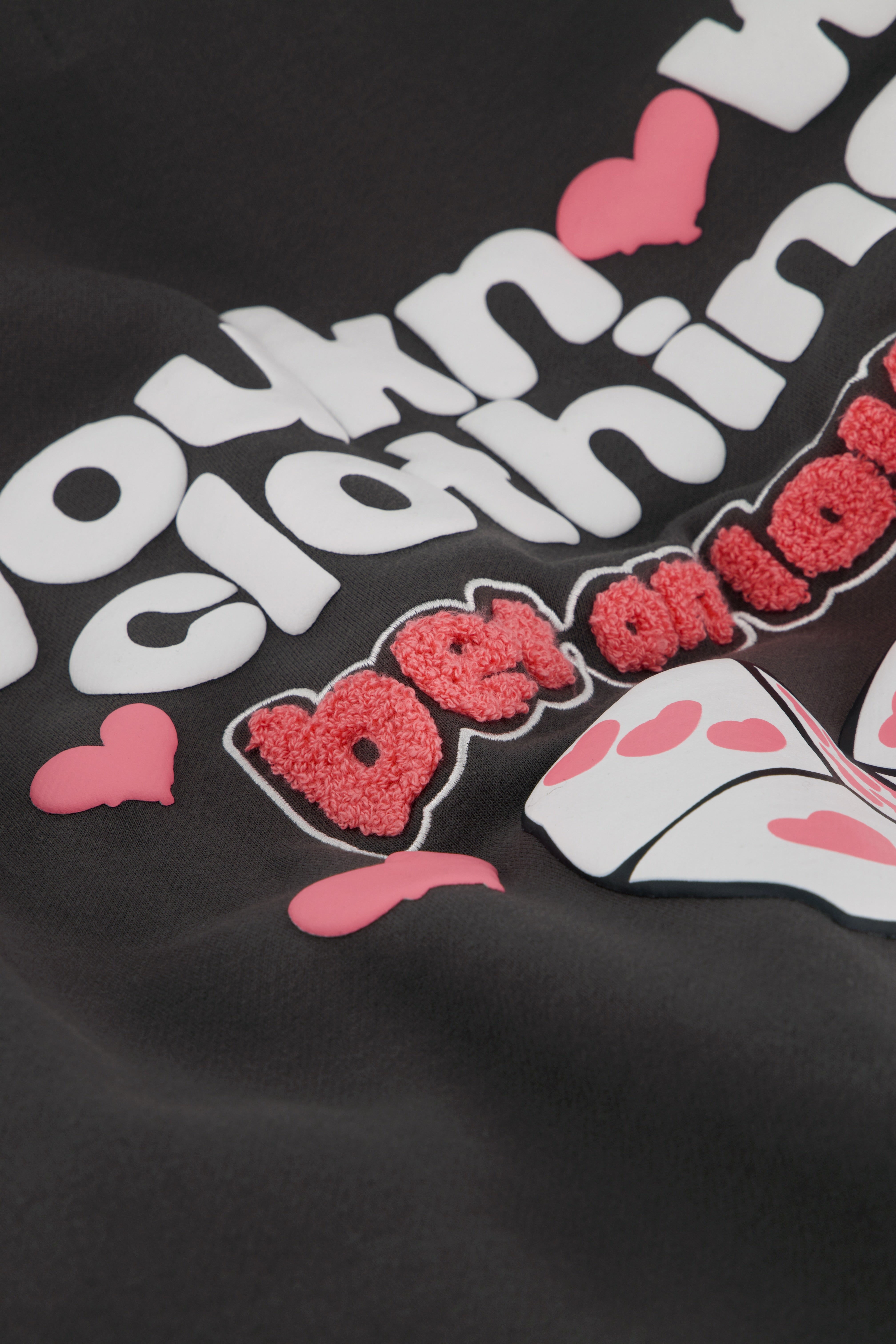 Bet On Love Hoodie | Charcoal-3