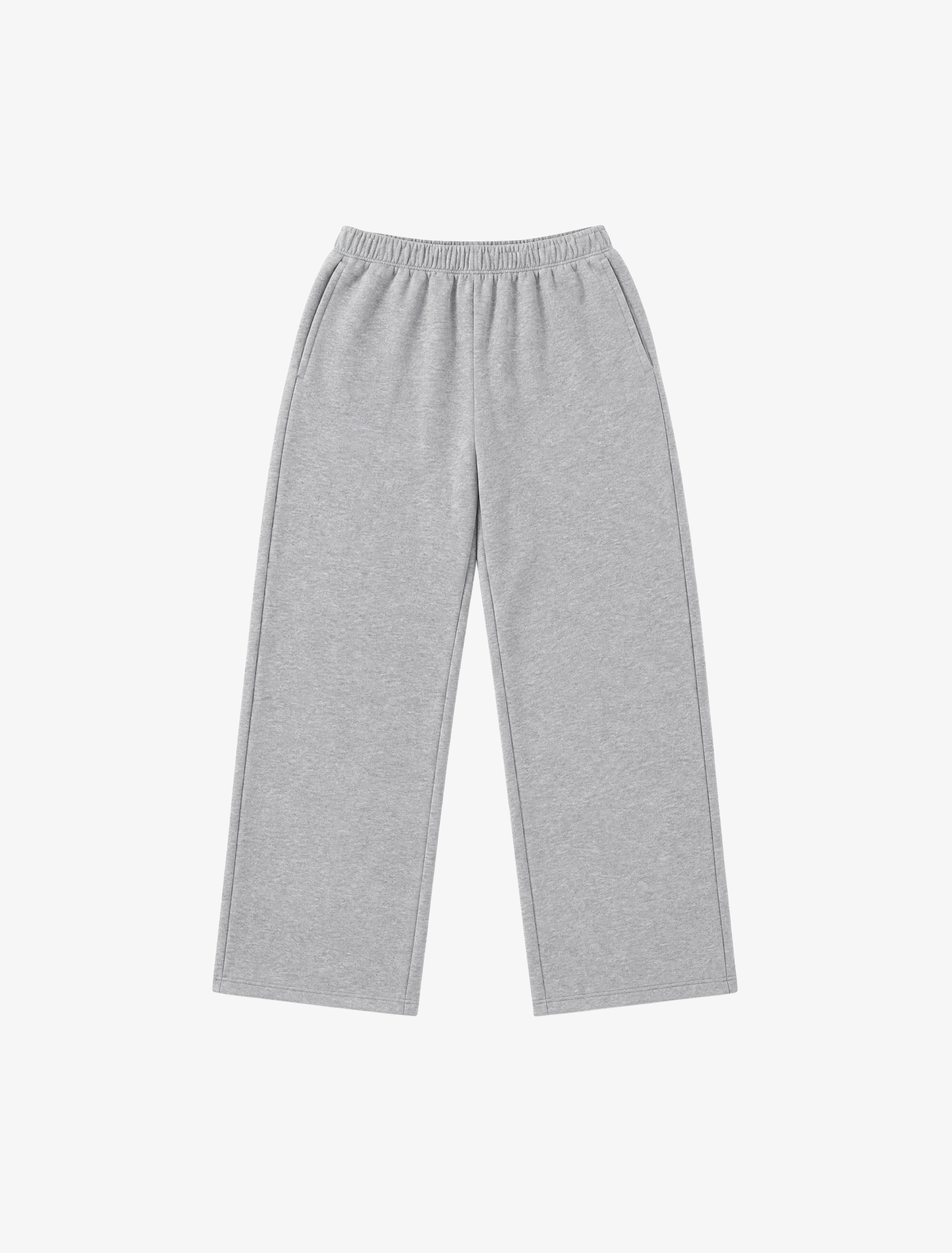 Nothing 400 Wide Leg Sweatpants | Heather Grey-1