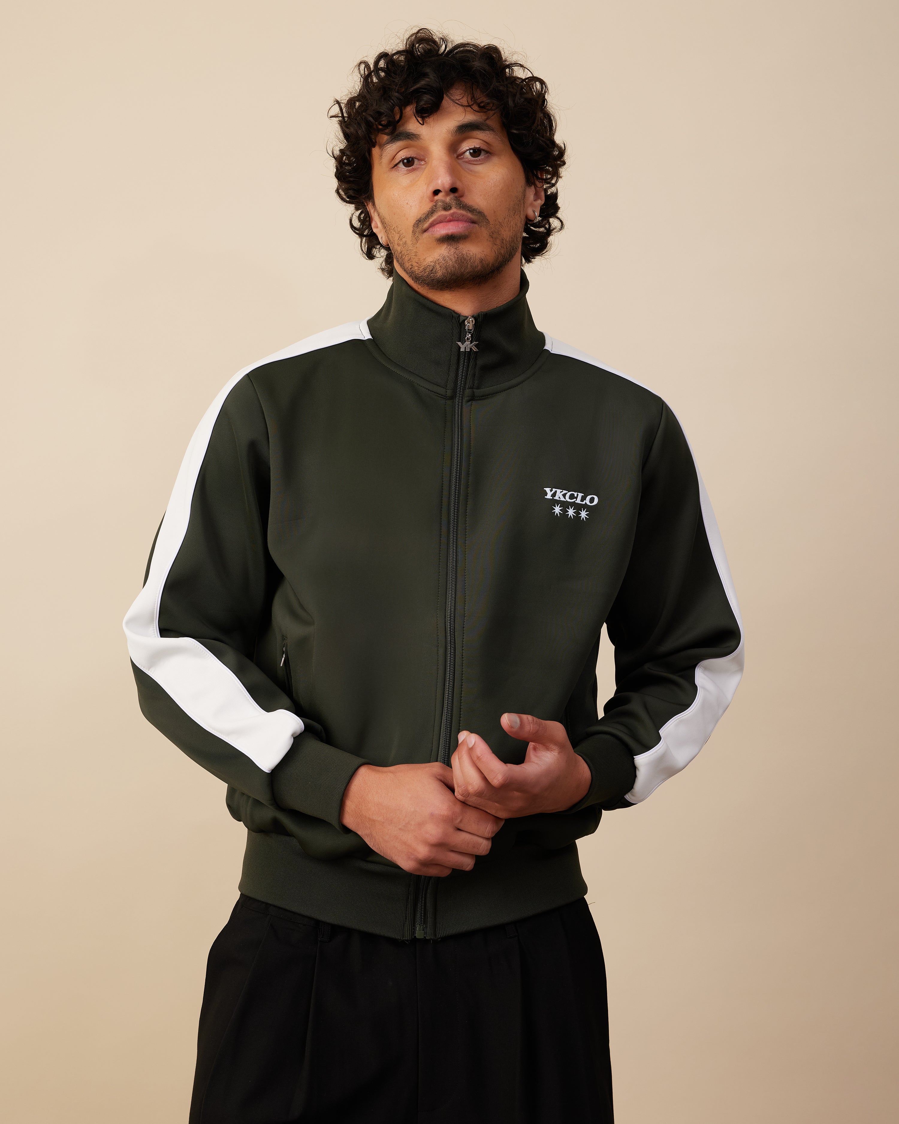 Track Jacket | Khaki – YOUKNOW. CLOTHING