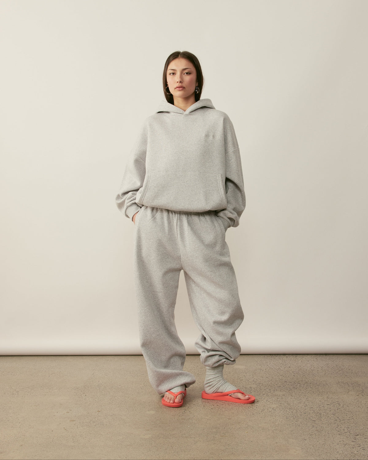 Core Essentials Cuffed Sweatpants | Heather Grey