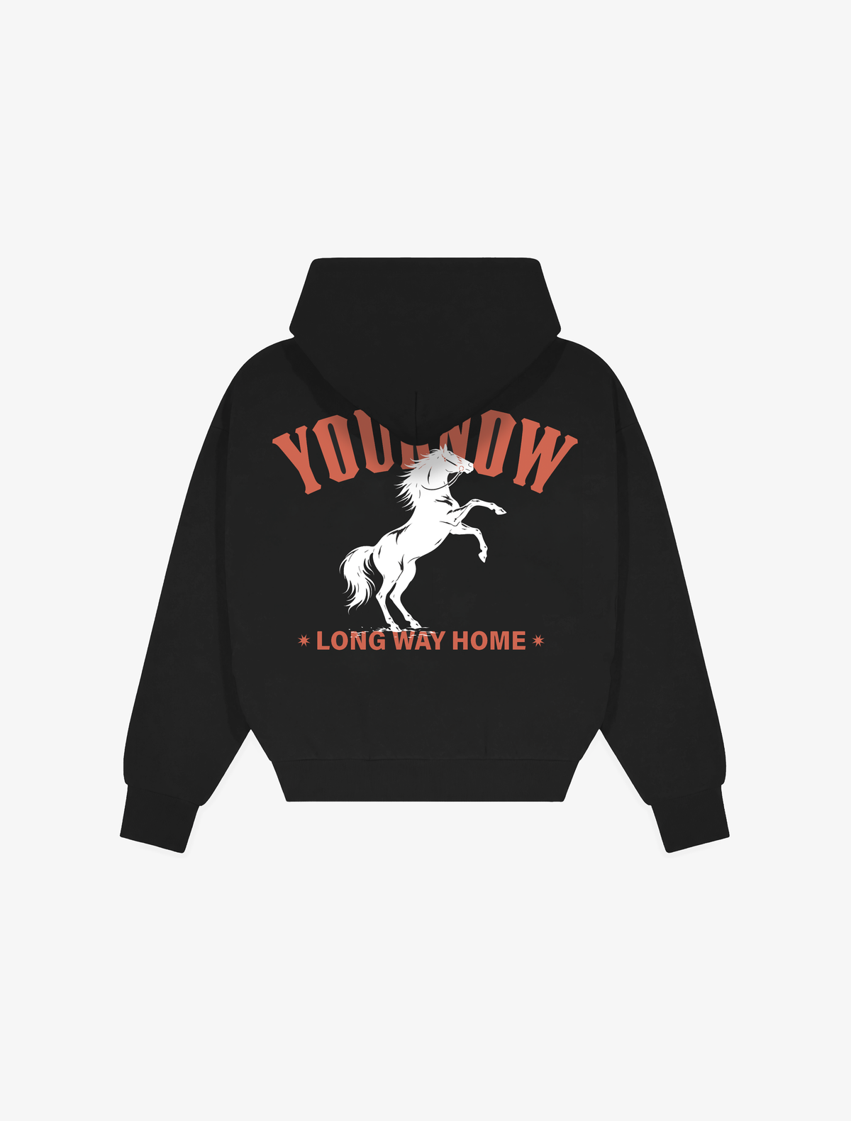 Stallion Box Vintage Hoodie | Black