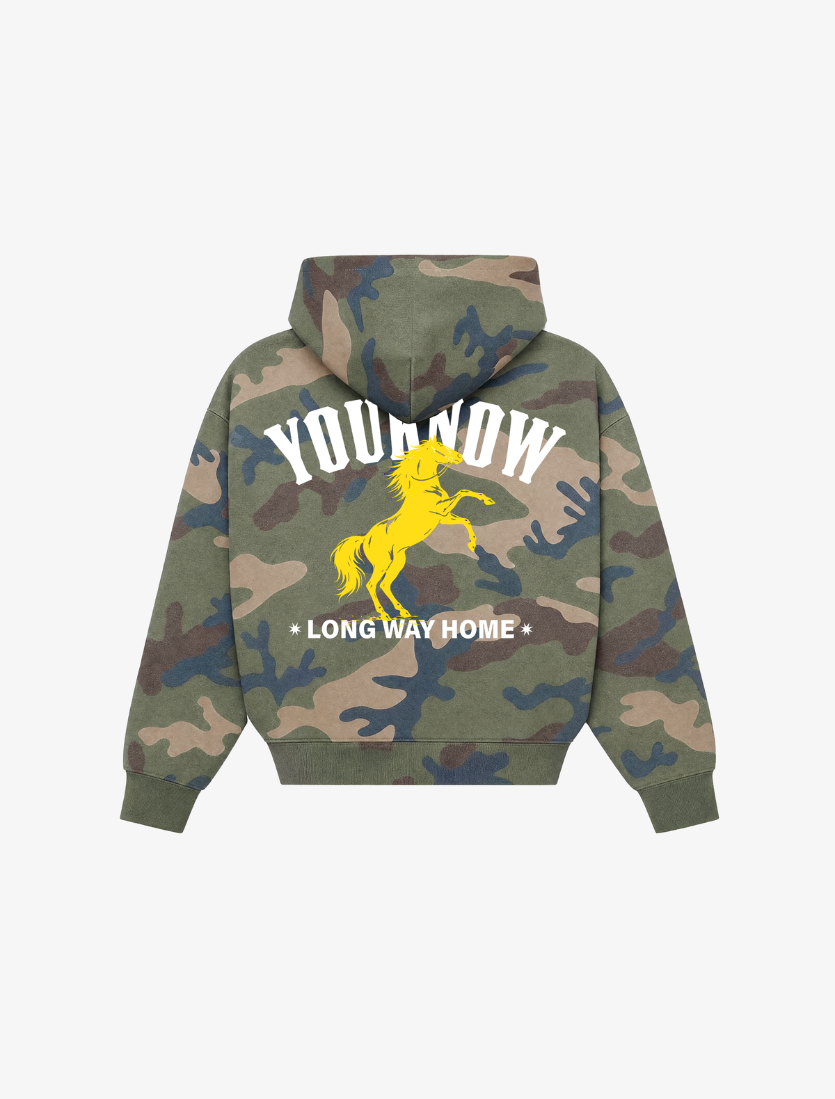 Stallion Box Vintage Hoodie | Camo