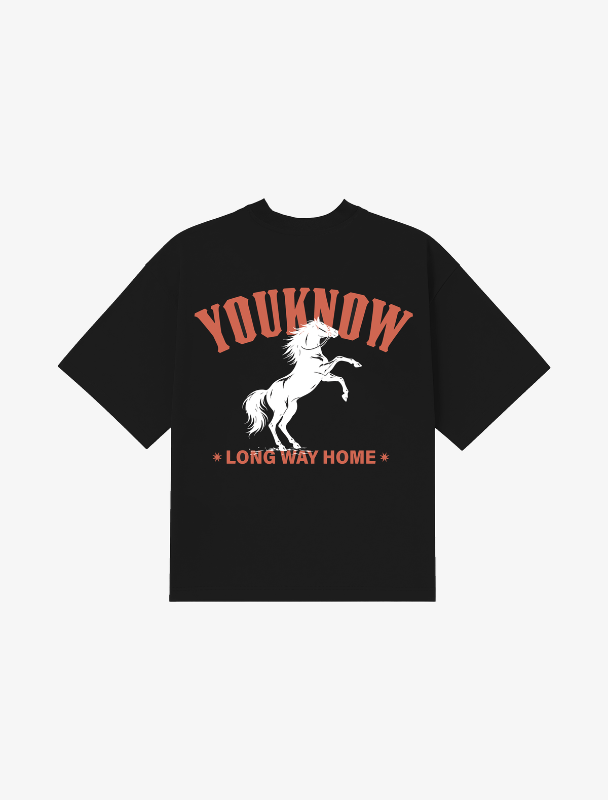 Stallion Box Vintage Tee | Black