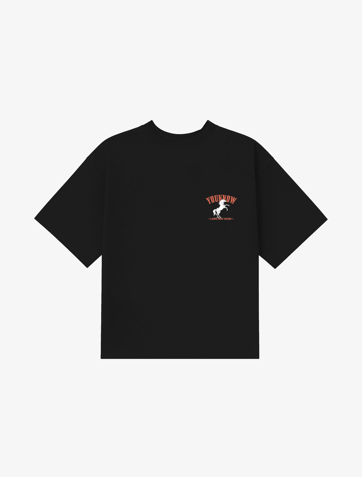 Stallion Box Vintage Tee | Black-5