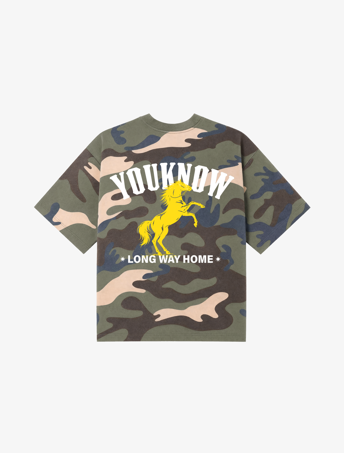 Stallion Box Vintage Tee | Camo