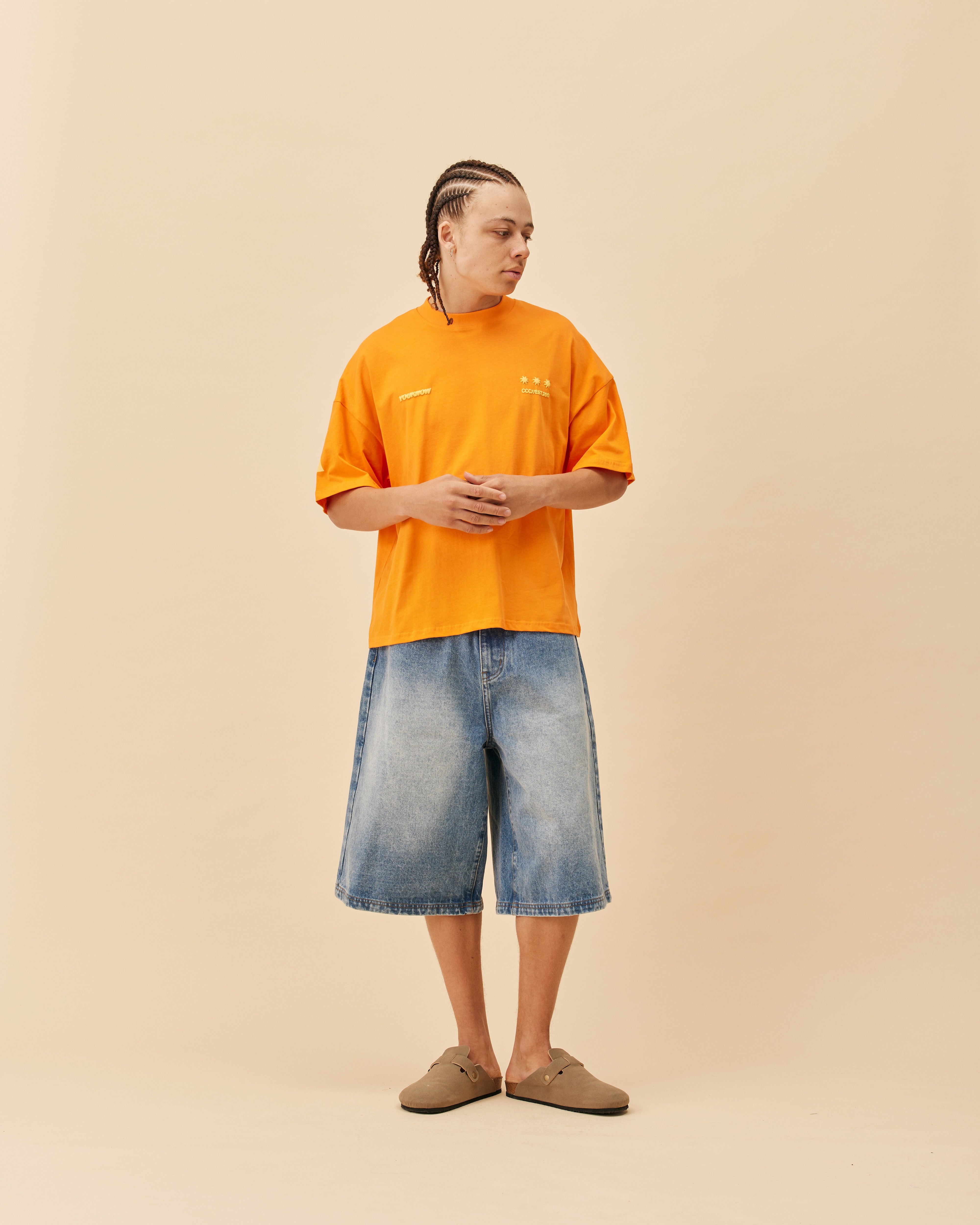 Big Back Tee | Orange Sherbert – YOUKNOW. CLOTHING
