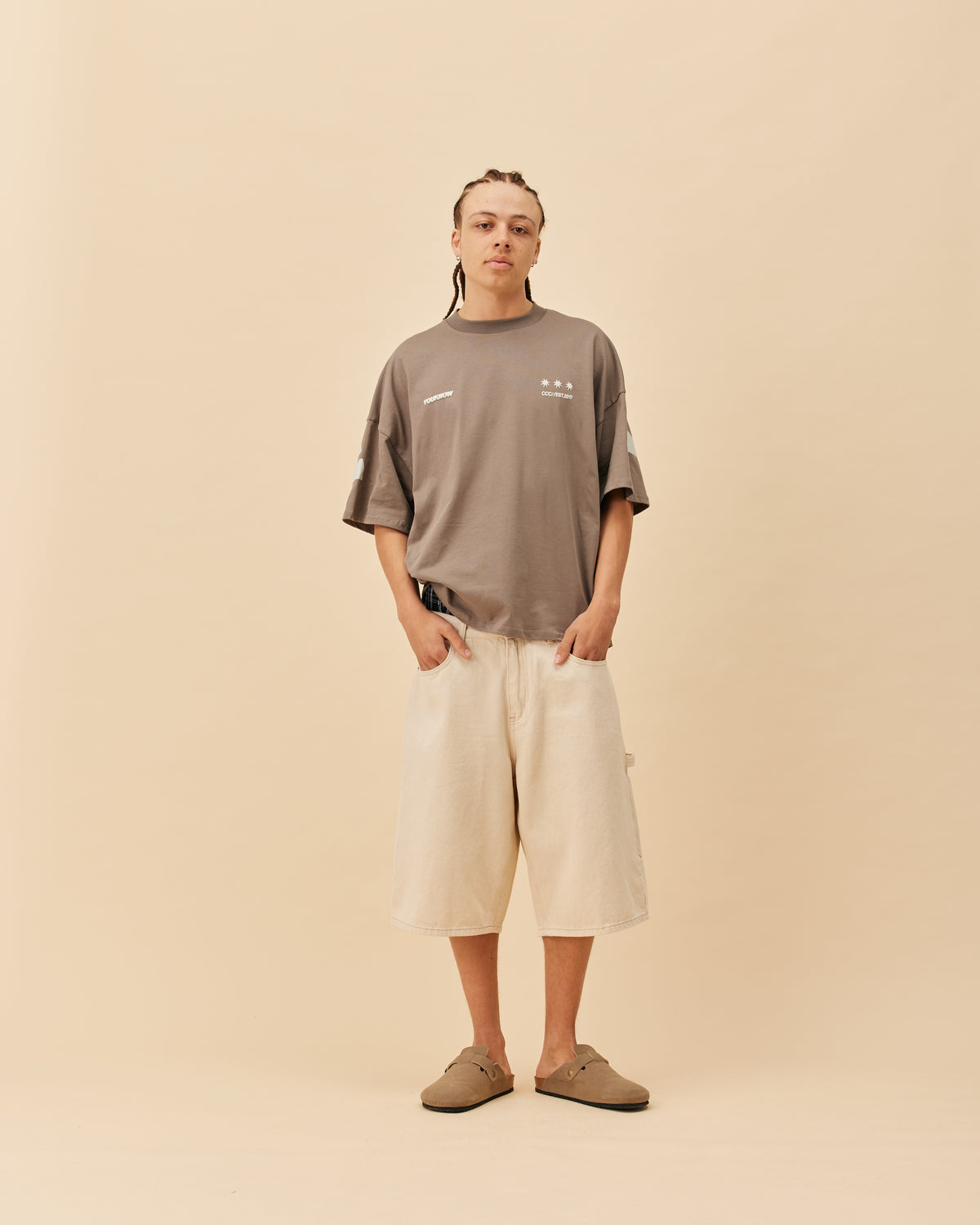 Big Back Tee | Iron Grey-4