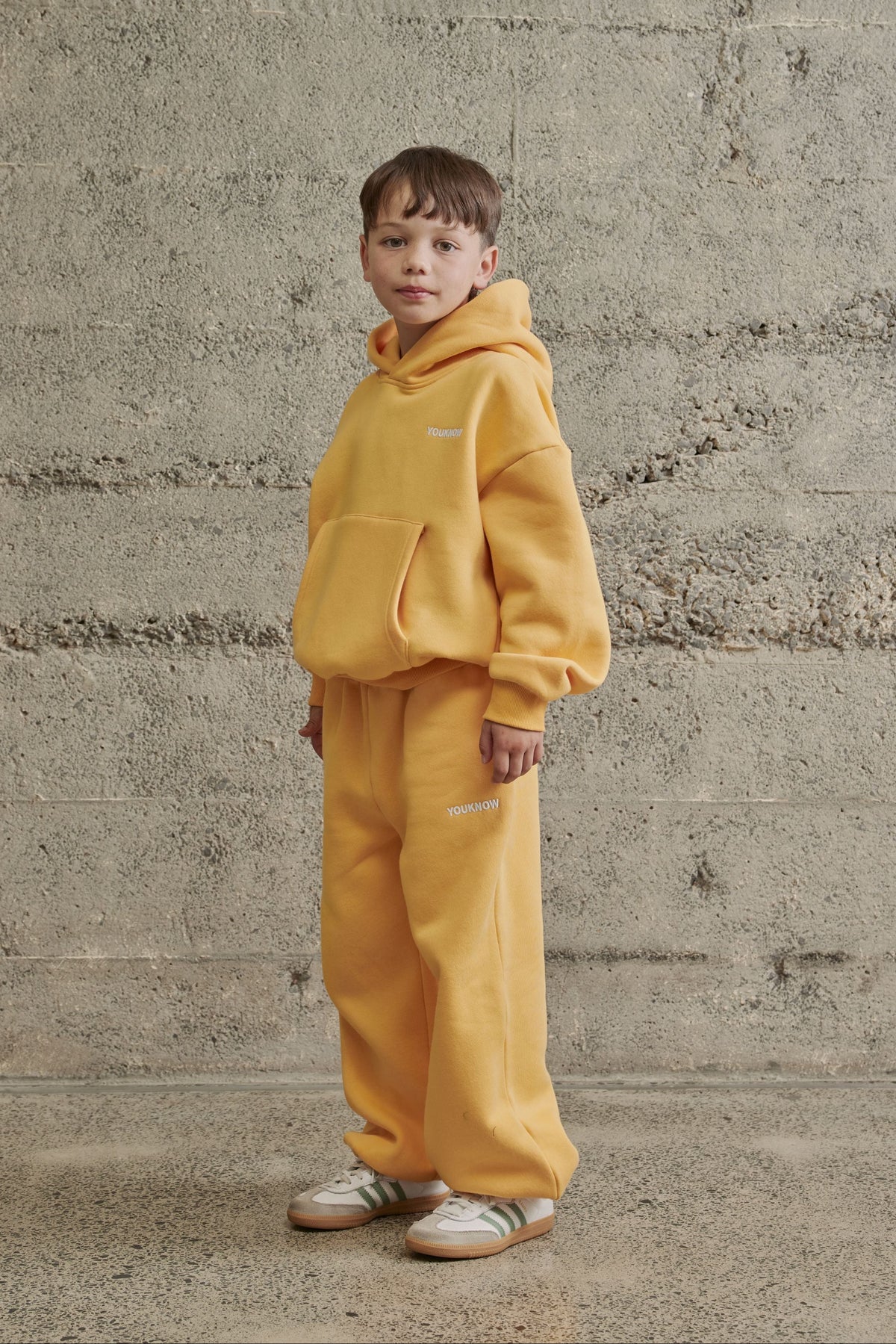 Kids Core Cuffed Sweatpants | Banana