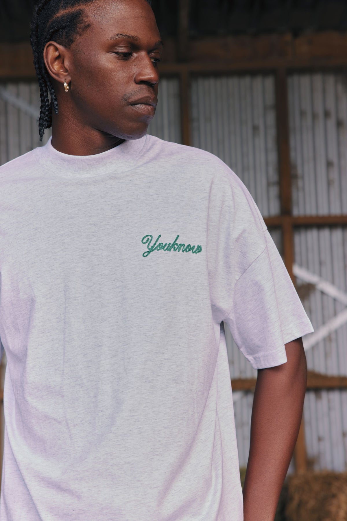 Edition Box Tee | White Marle-3