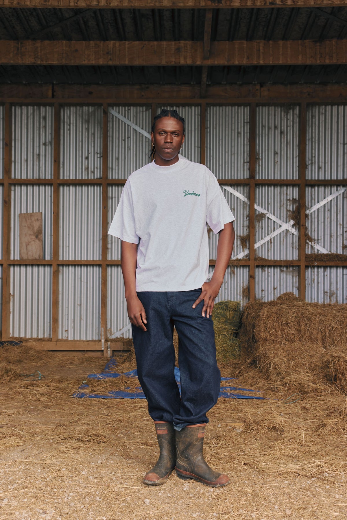 Edition Box Tee | White Marle