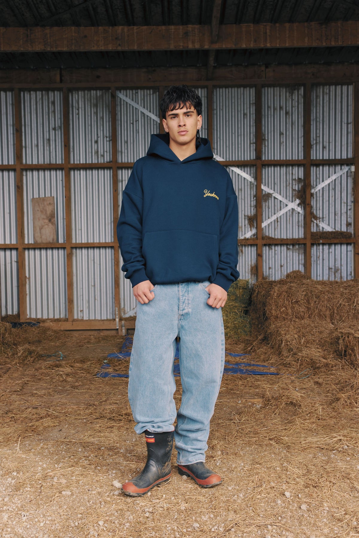 Edition Box Hoodie | Navy-3