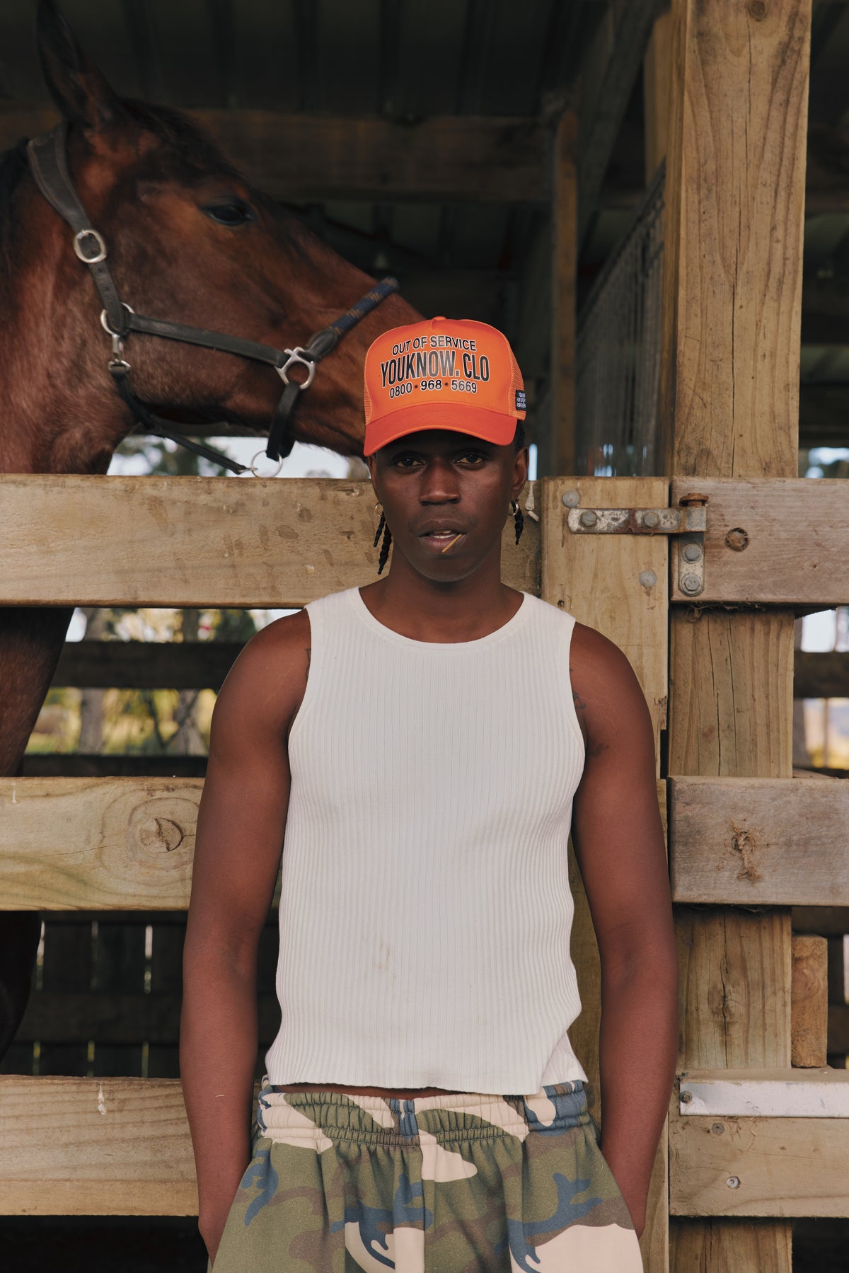 Out of Service Trucker Cap | Orange-2
