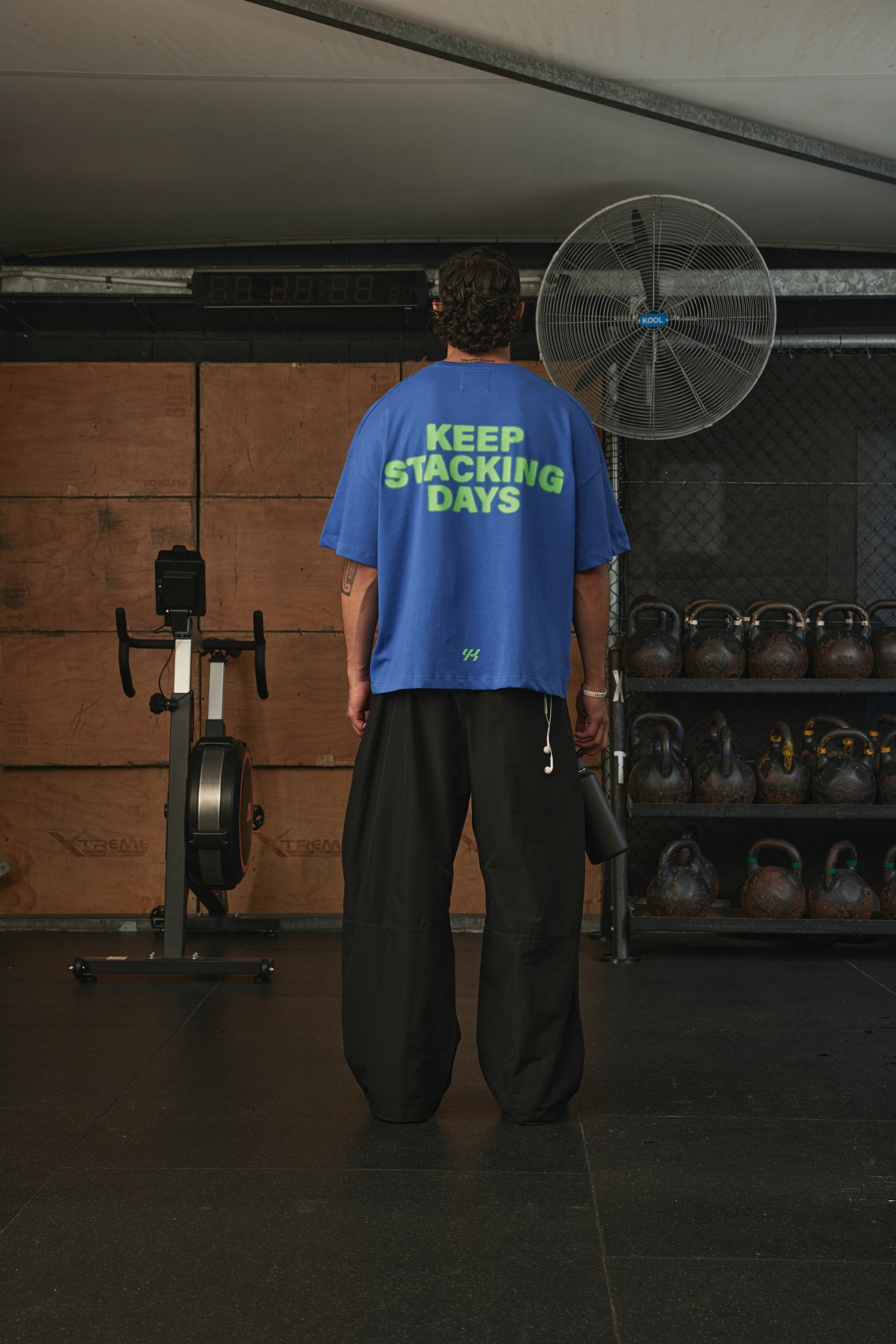 YK Move Stacking Days Tee | Blue