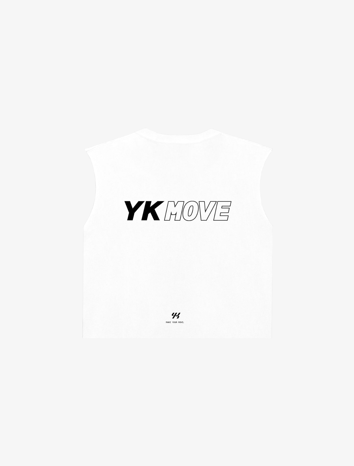 YK Move Champion Tank | White