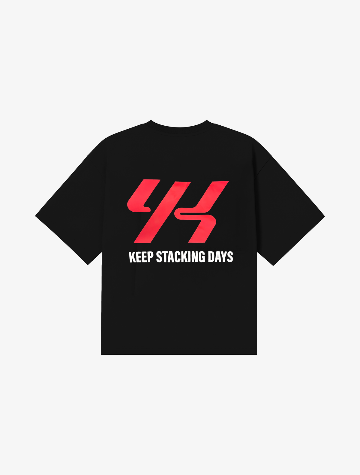 YK Move Keep Stacking Days Evolve Tee | Black