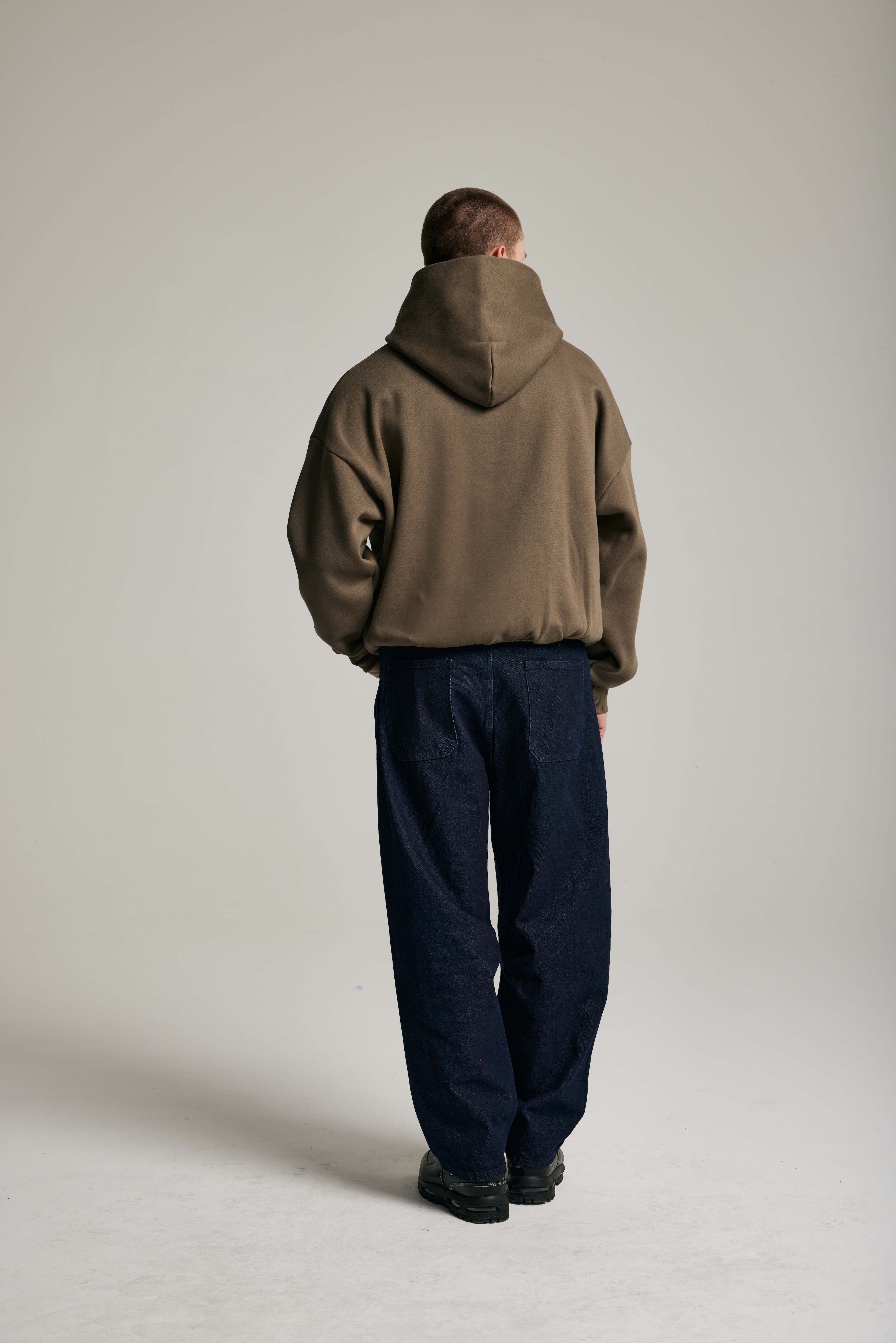 Core Box Hoodie | Seaweed-5