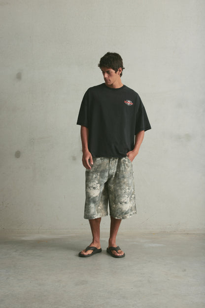 Aotearoa Tee SS | Washed Black