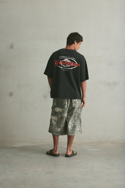 Aotearoa Tee SS | Washed Black