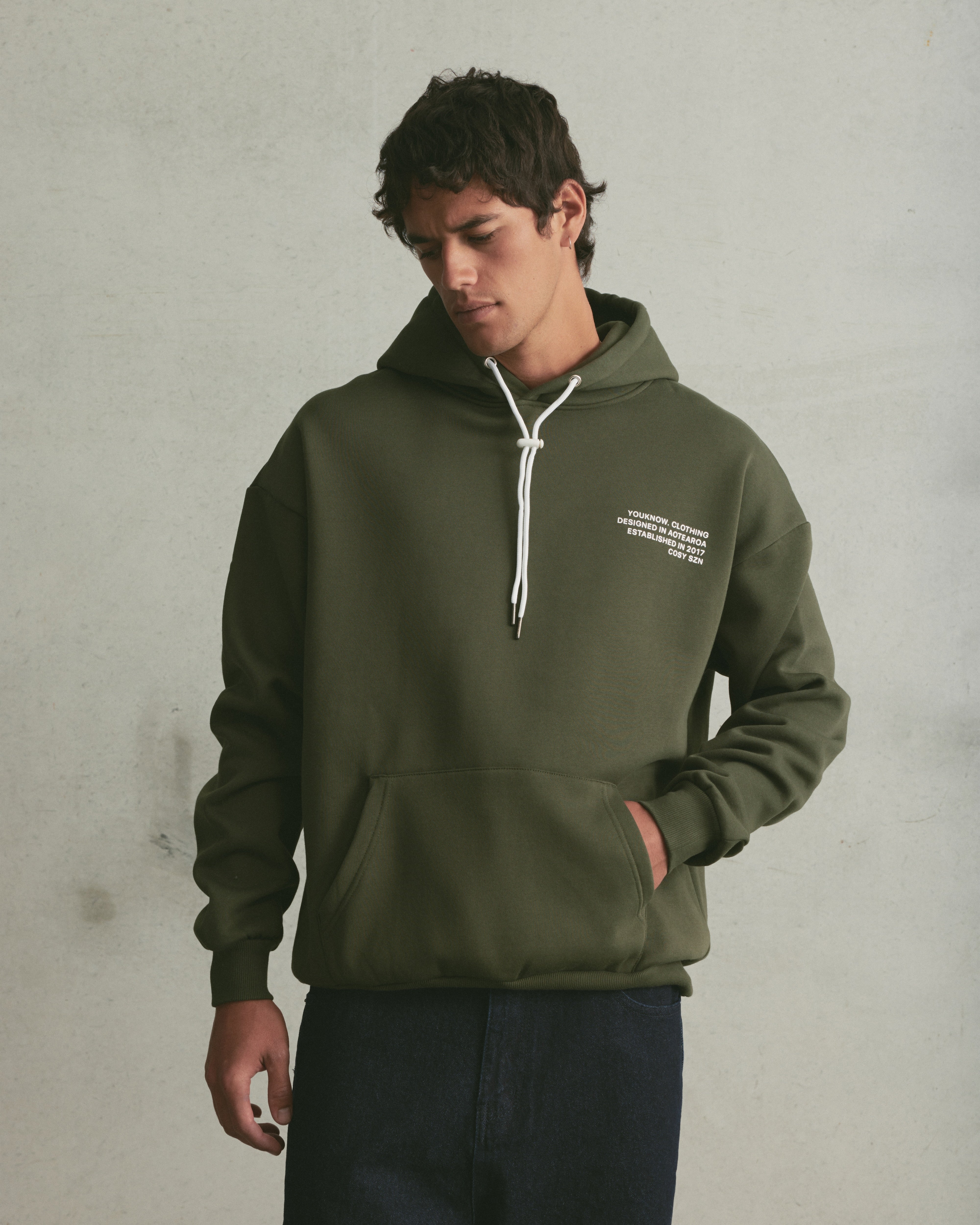 Cosyszn Hoodie | Olive – YOUKNOW. CLOTHING