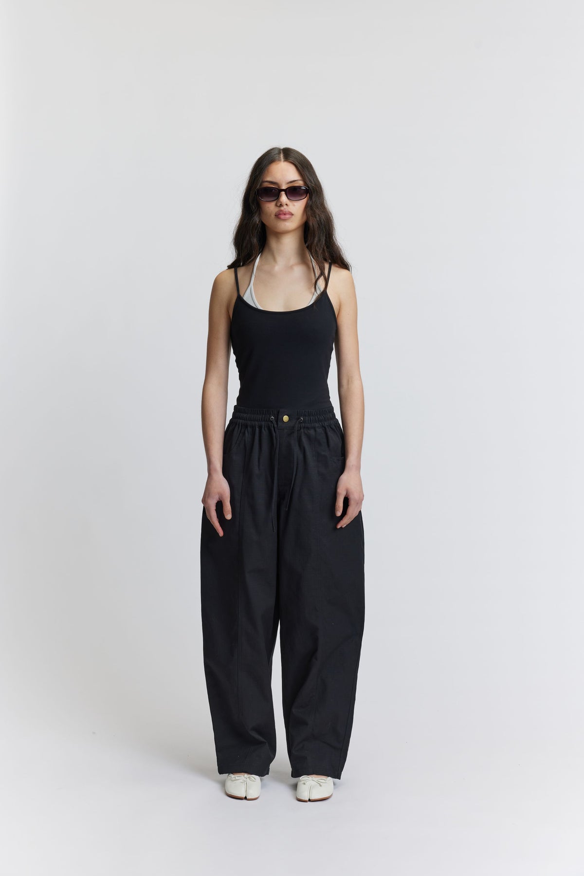 Ripstop Balloon Pants | Black