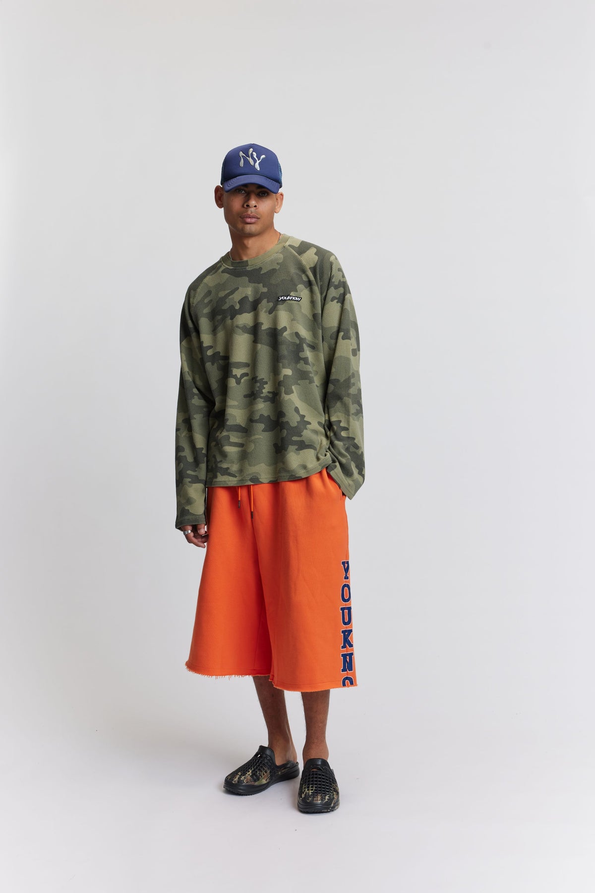 Timeout Baggy Shorts | Washed Tangerine-5