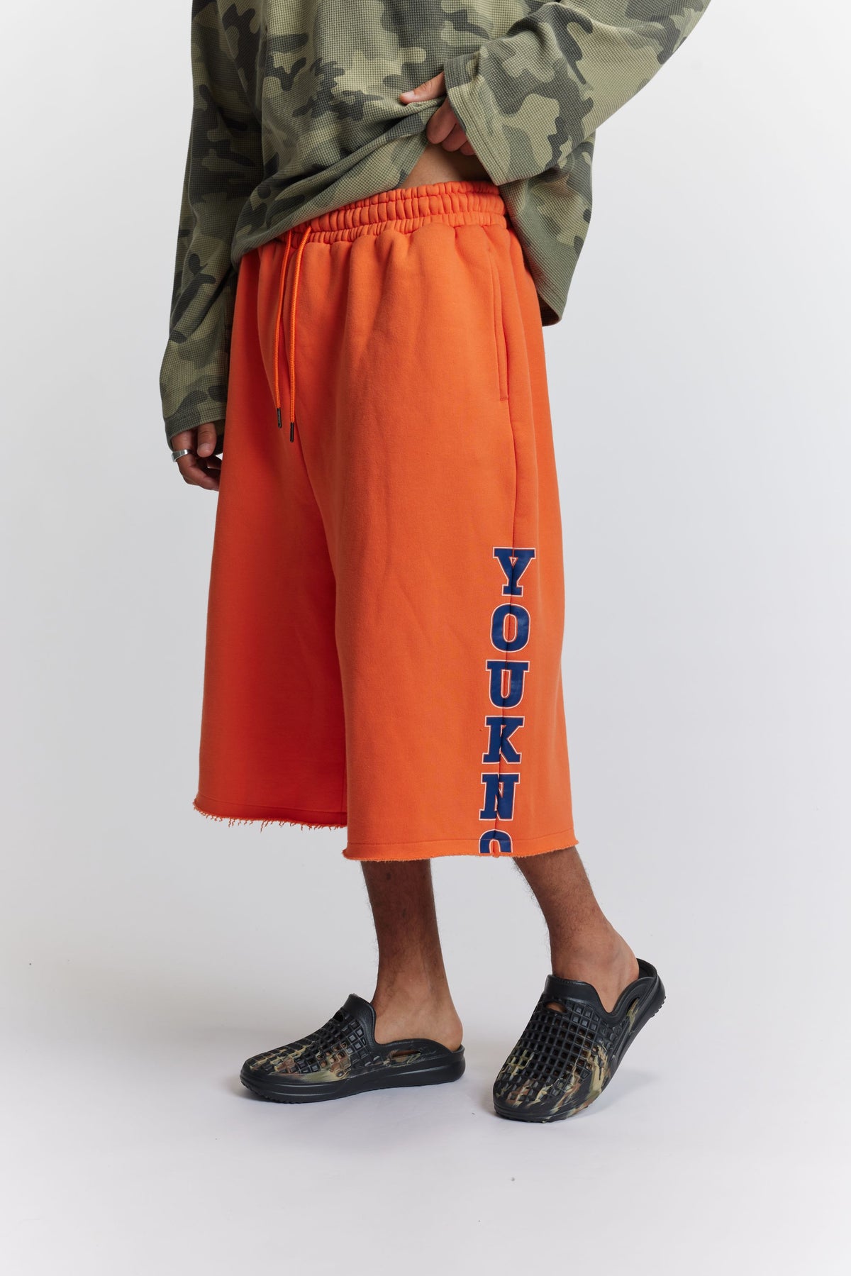 Timeout Baggy Shorts | Washed Tangerine-3