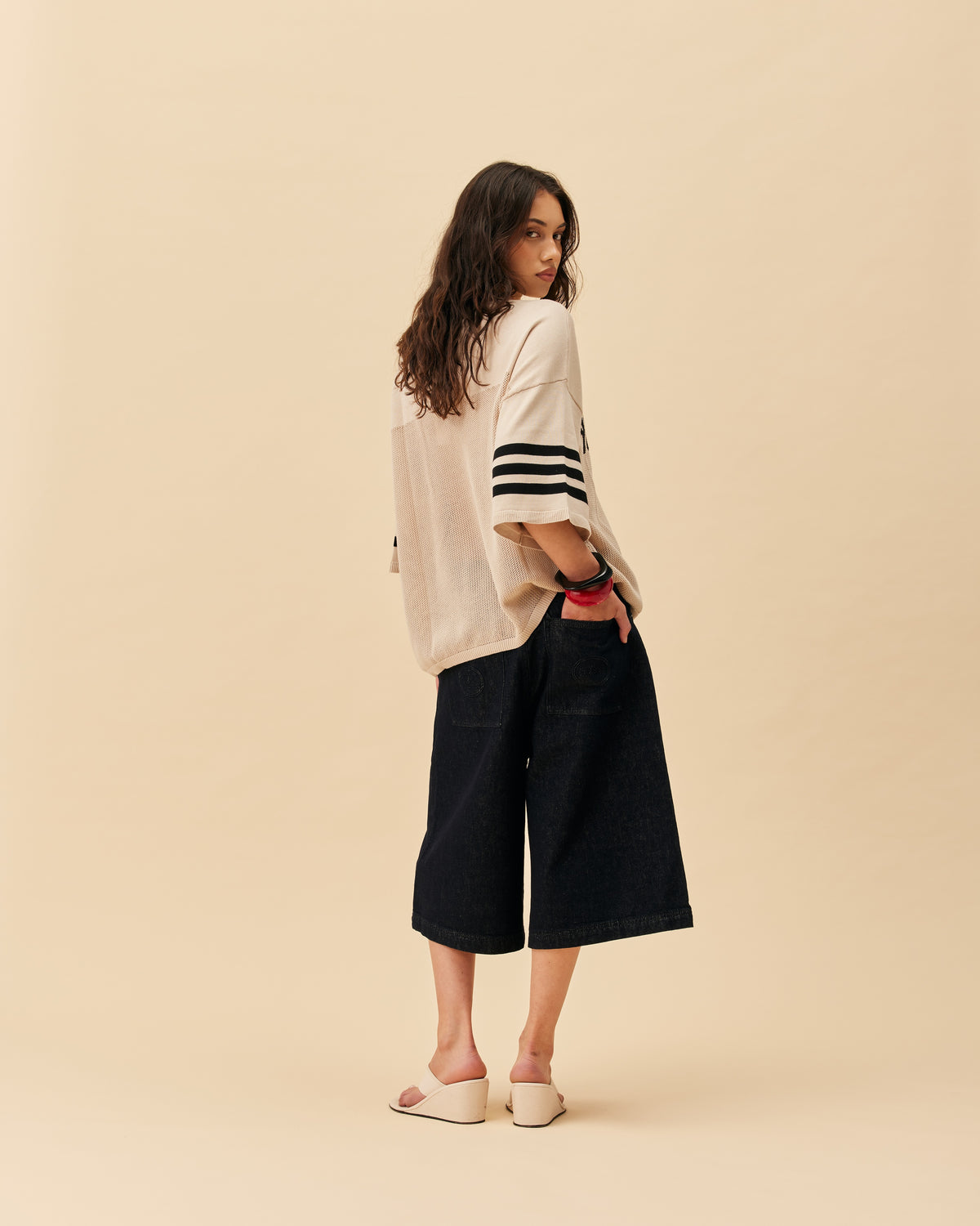 American Football Knit Jersey | Cloud Cream-6