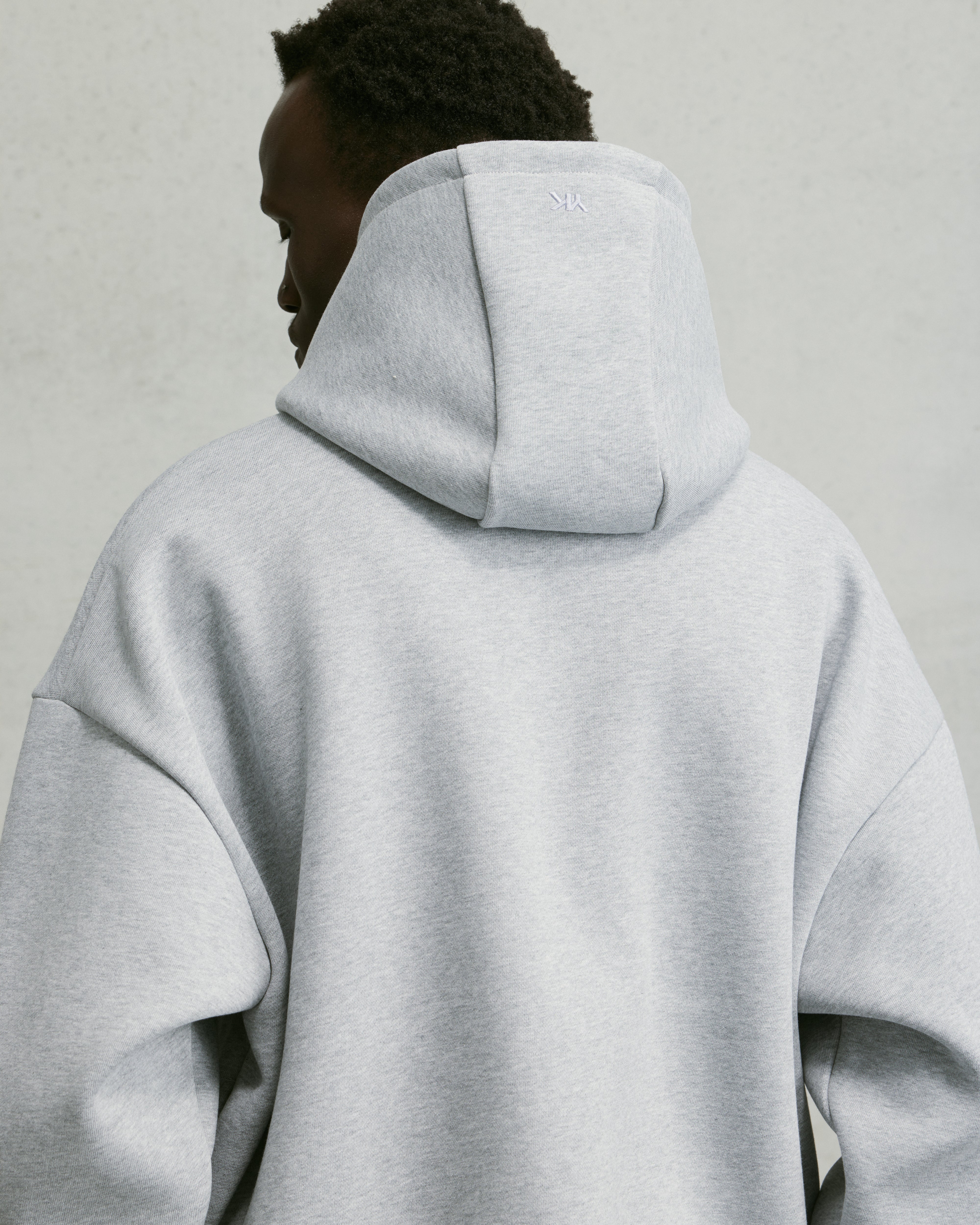 Nothing Zip Up Hoodie 2.0 | Asphalt Marle – YOUKNOW. CLOTHING