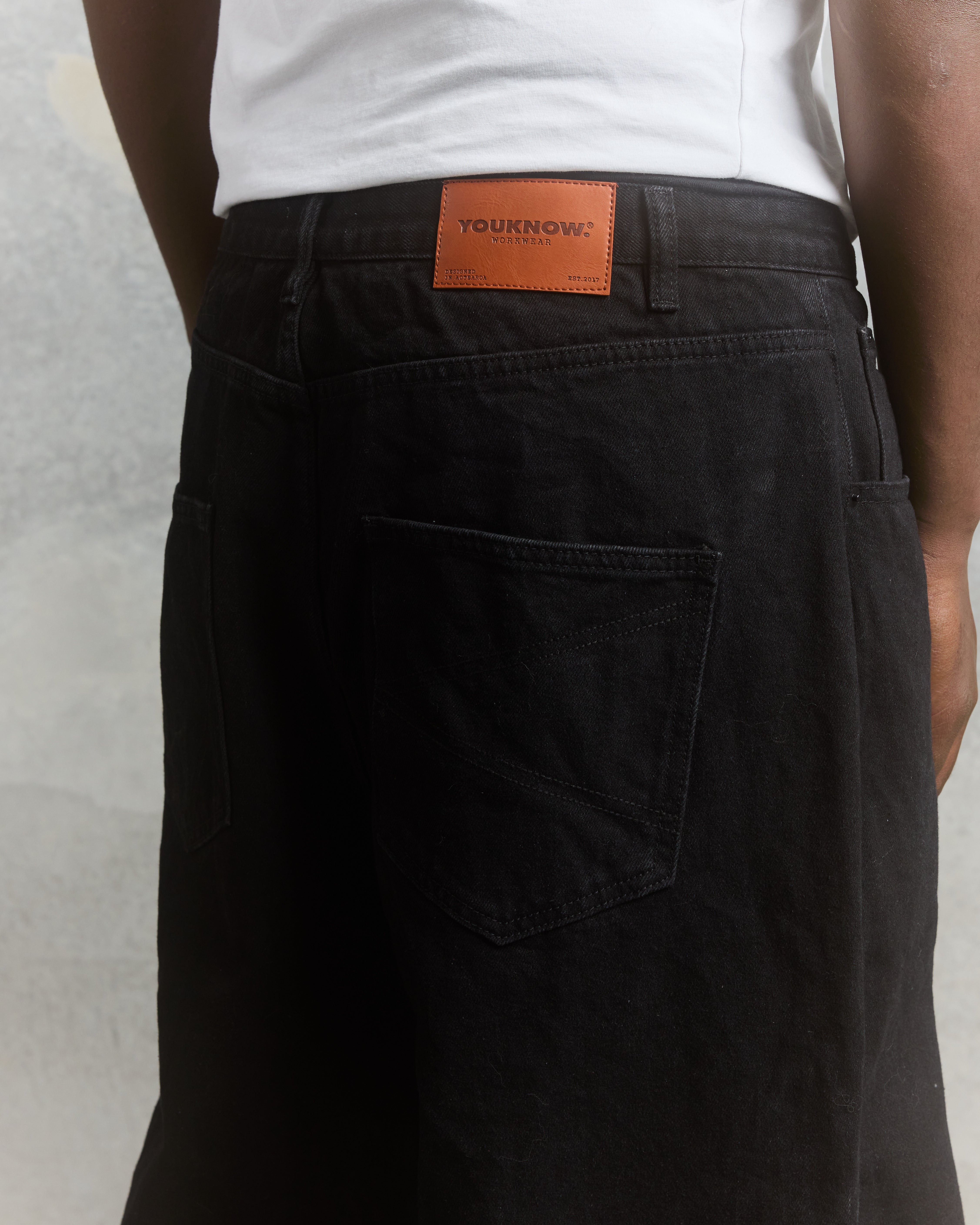Veteran Baggy Jeans | Black-2