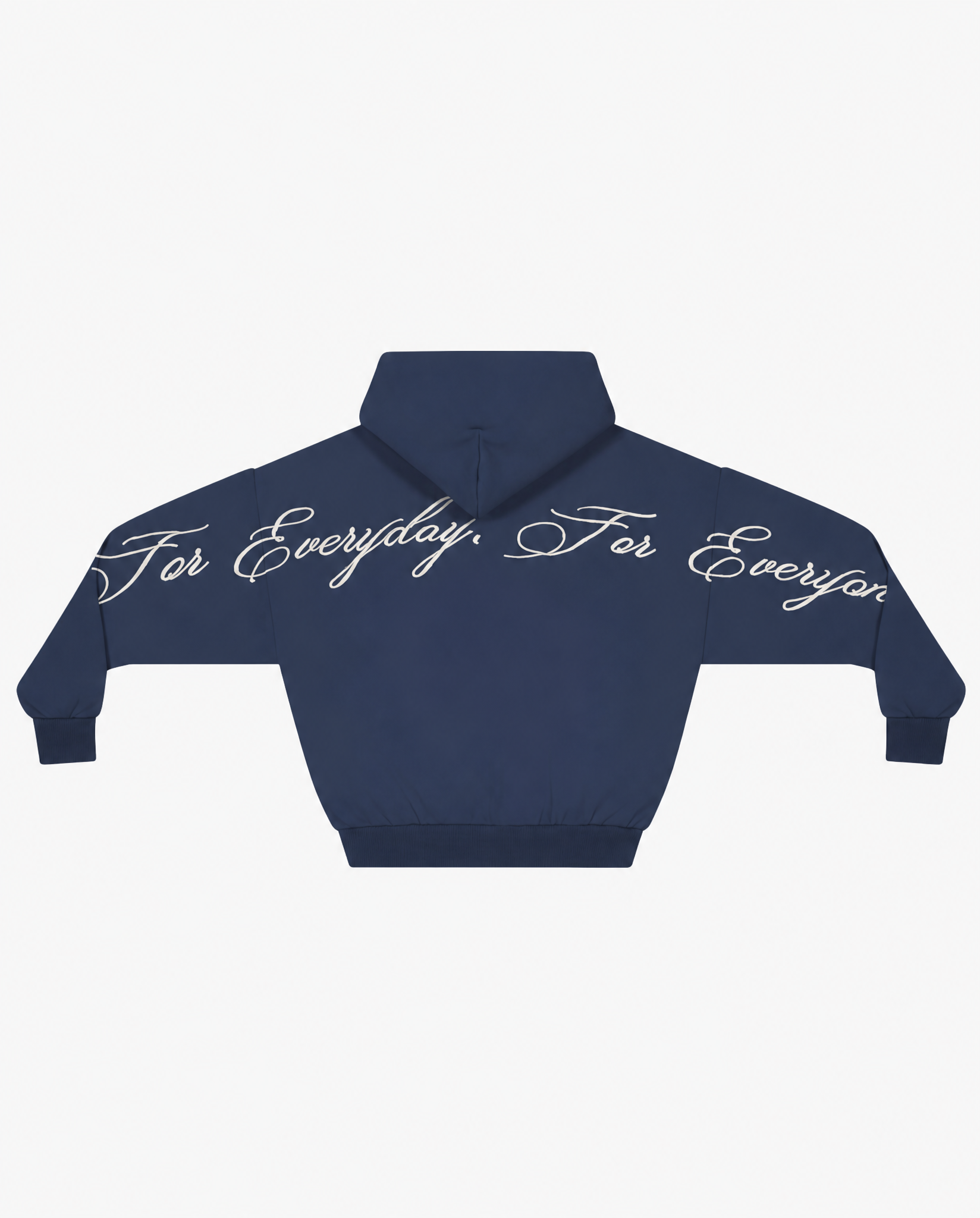 Script Hoodie | Marine