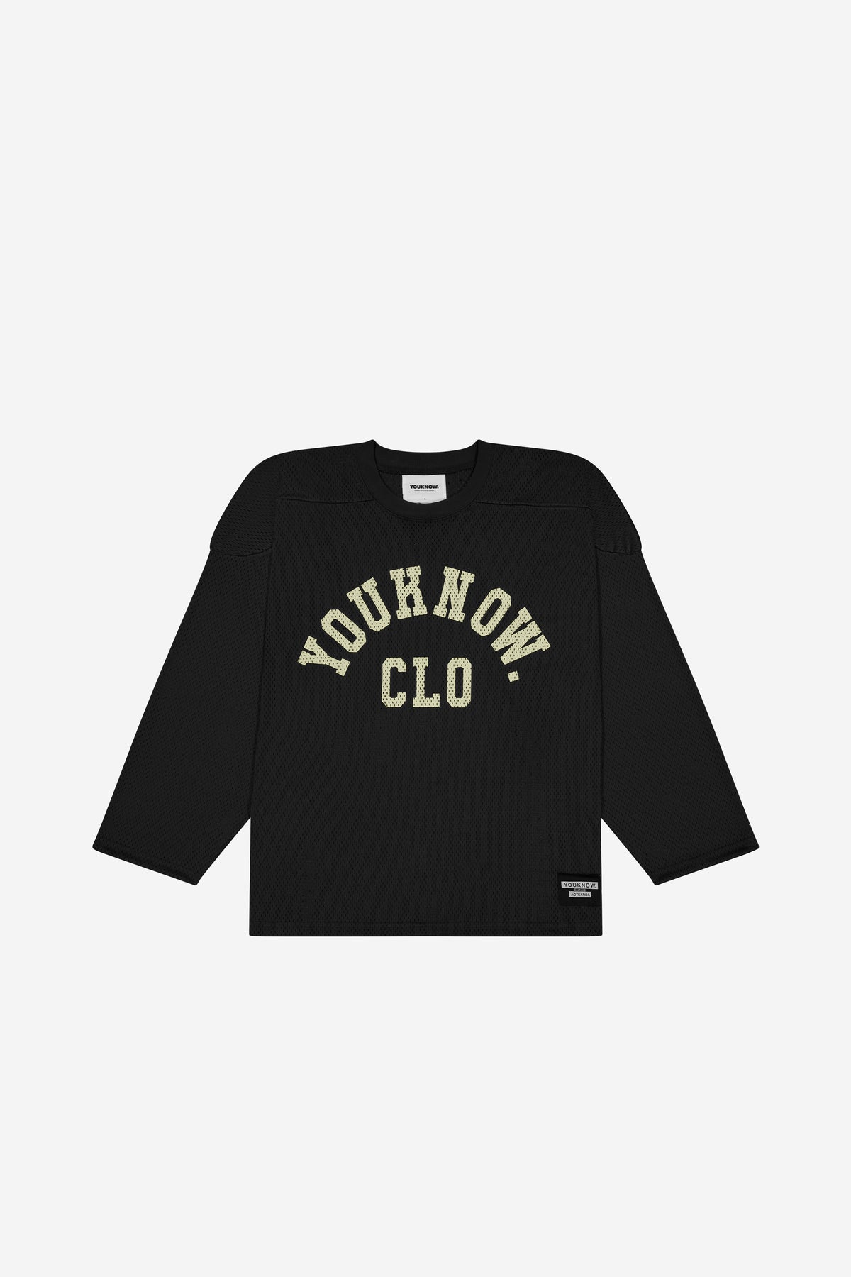 Mesh Longsleeve | Black-1