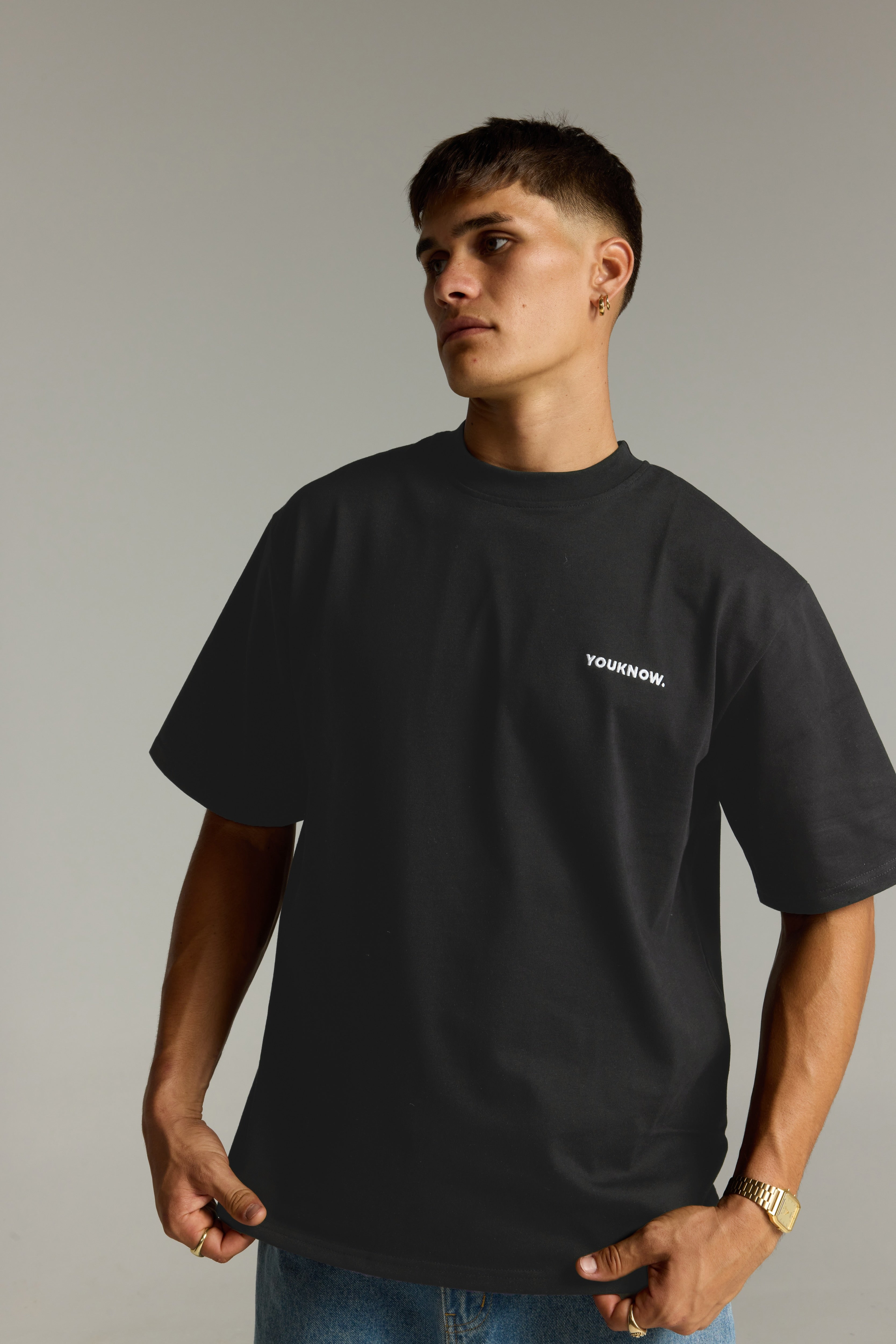 Core Standard Tee | Charcoal