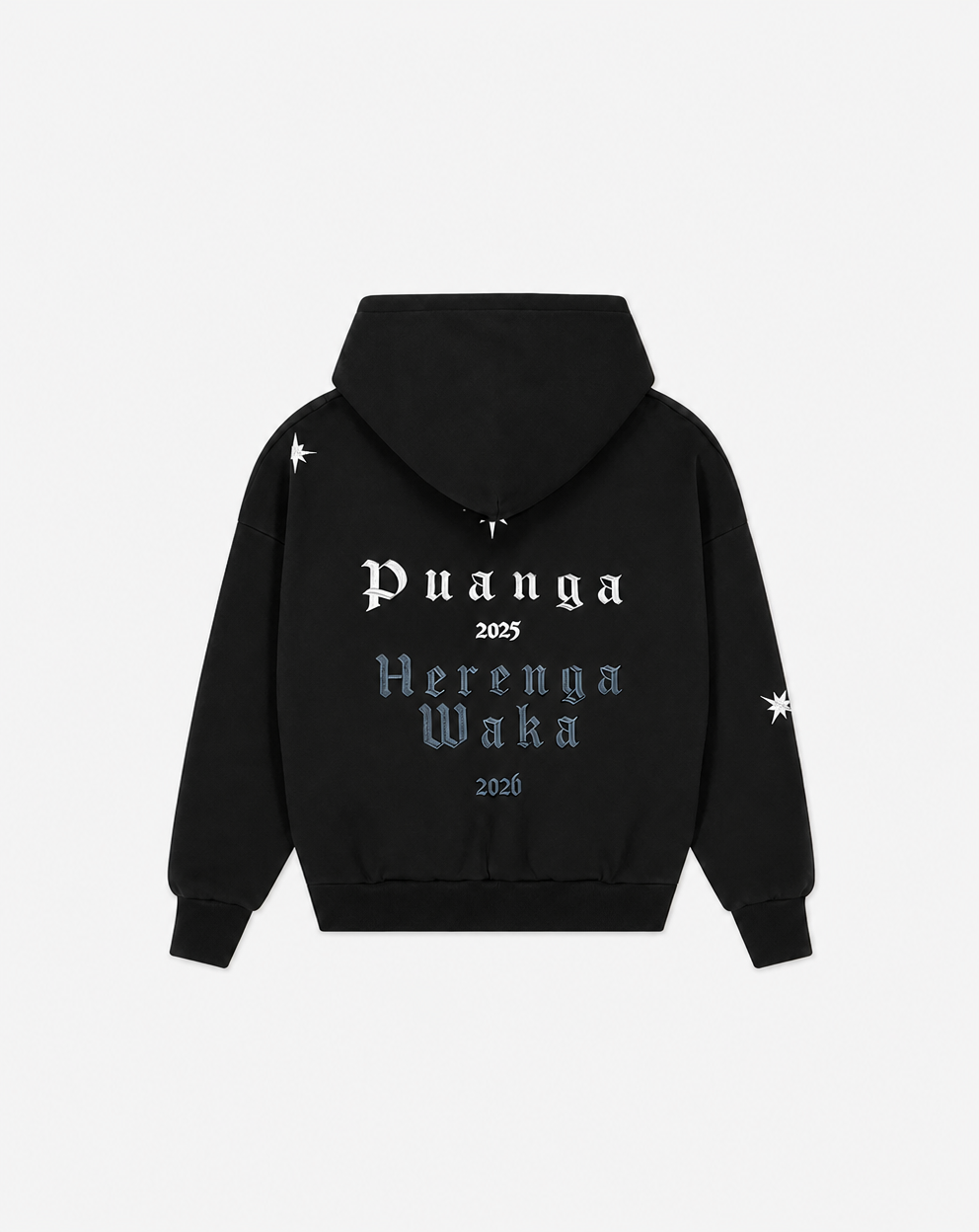 Kids Matariki Hoodie | Black
