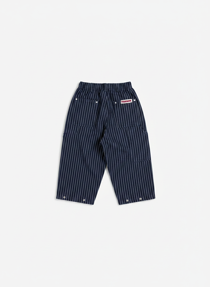 Kids Barrel Leg Jeans | Pinstripe