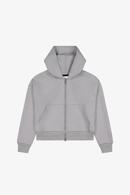 Nothing Zip Hoodie | Ice Grey