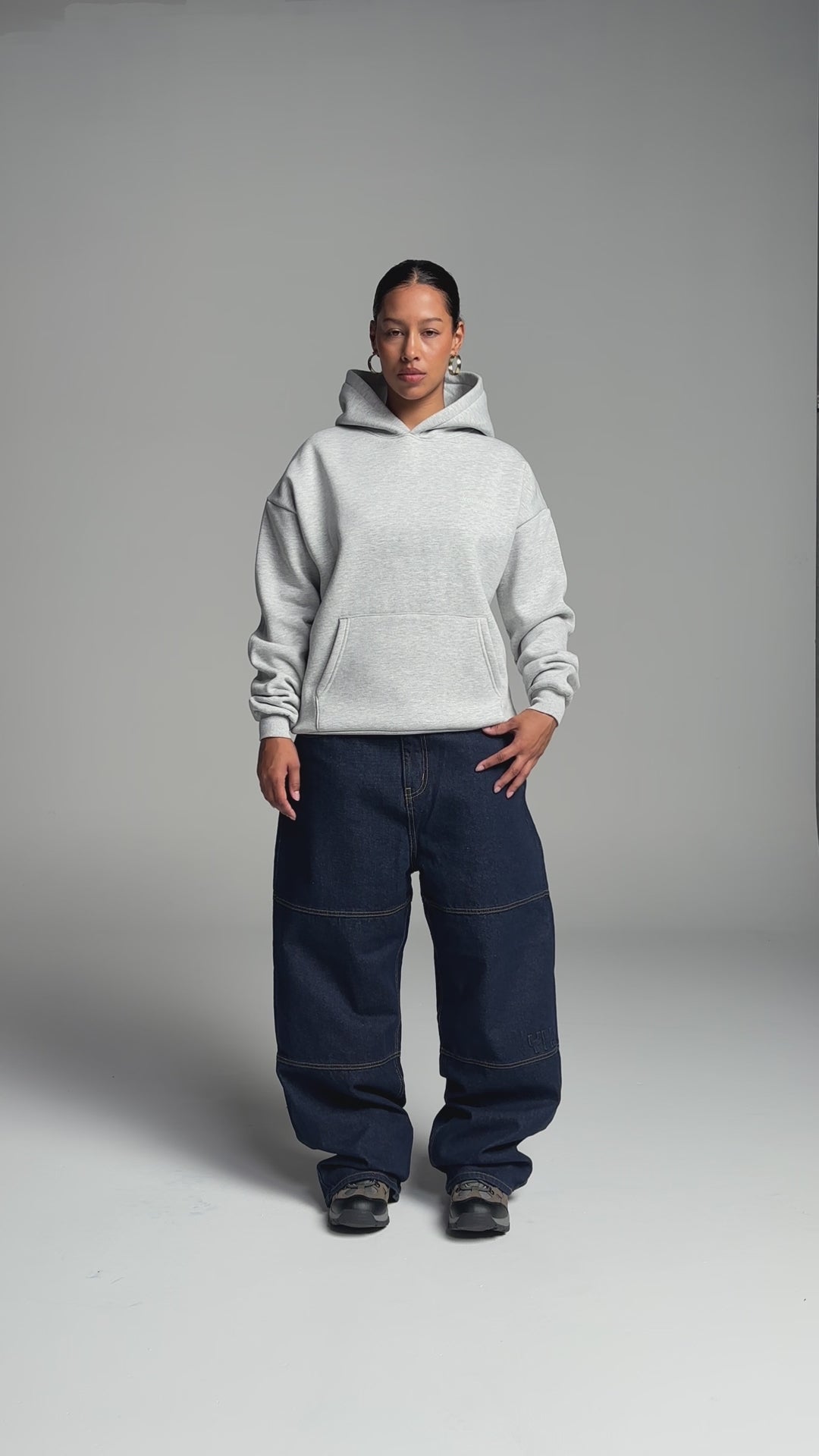 Core Standard Hoodie | Heather Grey-5
